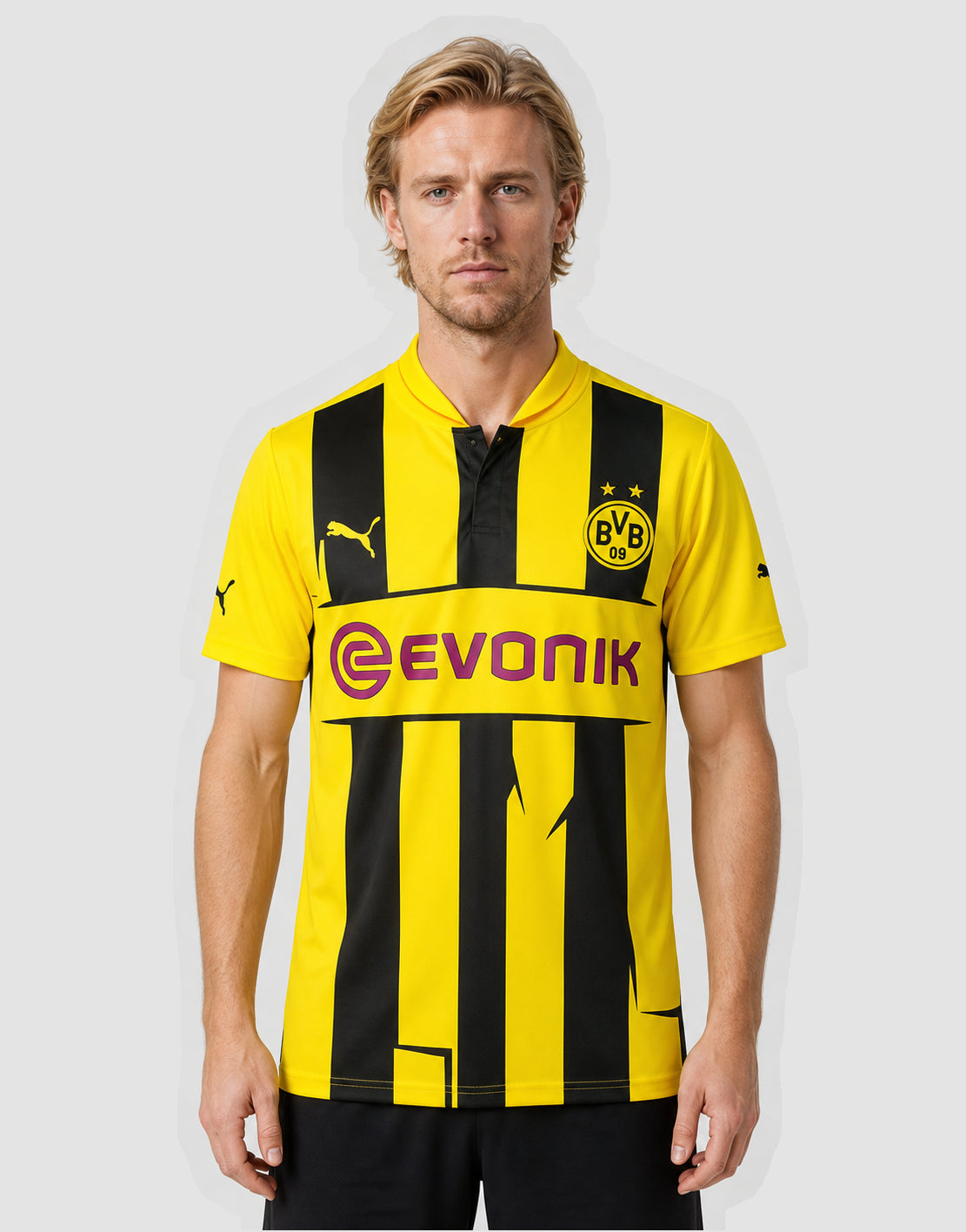 Borussia Dortmund Retro 12/13 Home
