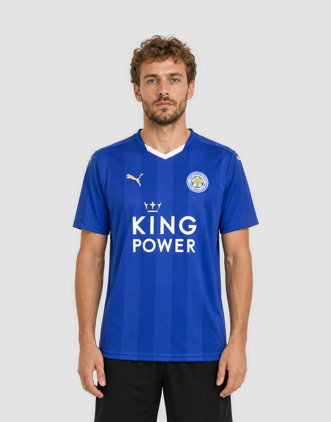 Leicester City Retro 15/16 Home