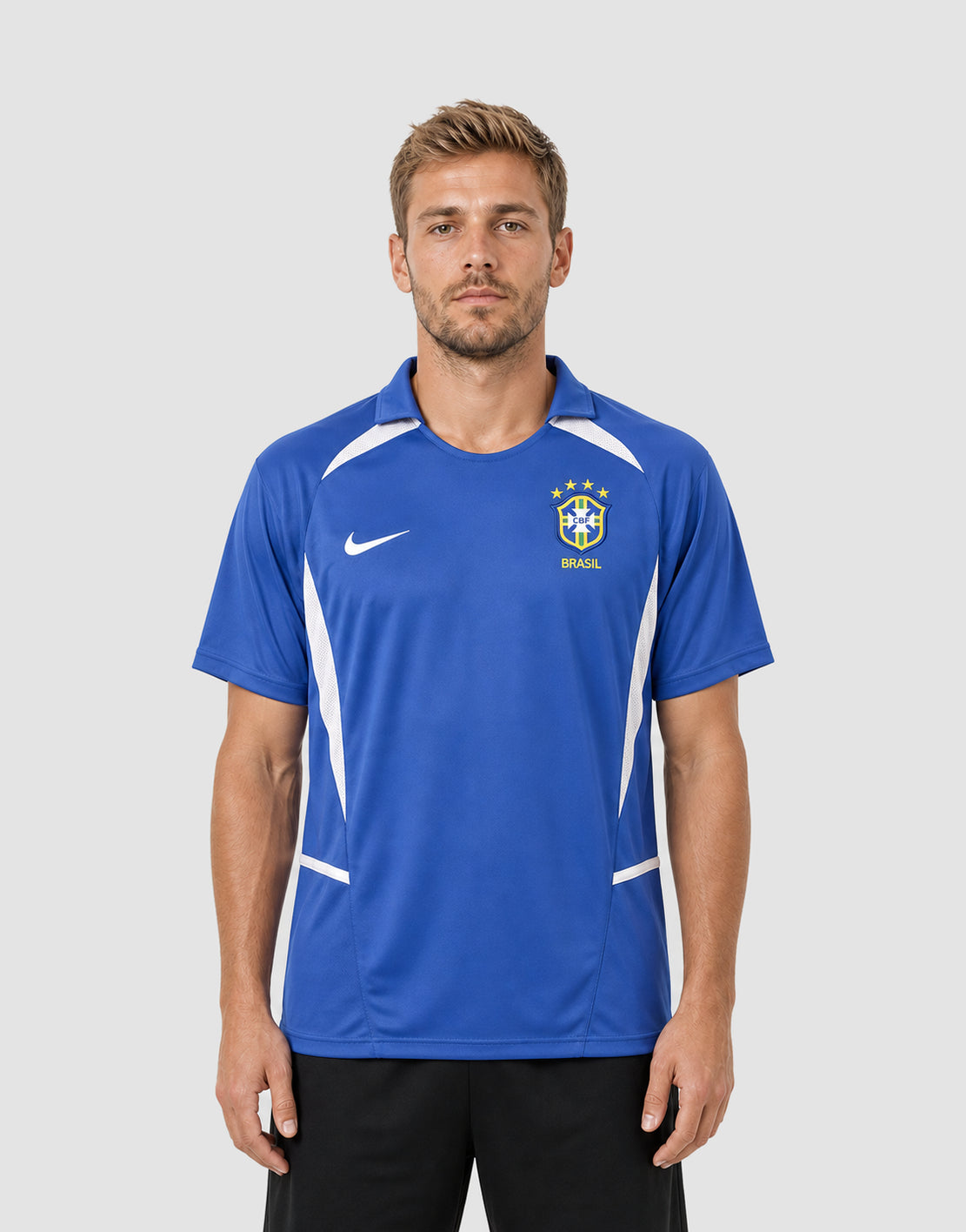 Ronaldinho Brazil Retro 2002 Away