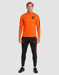 Netherlands Tracksuit 2026 Orange Half Zip