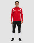 Spain Tracksuit 2026 Red Half Zip