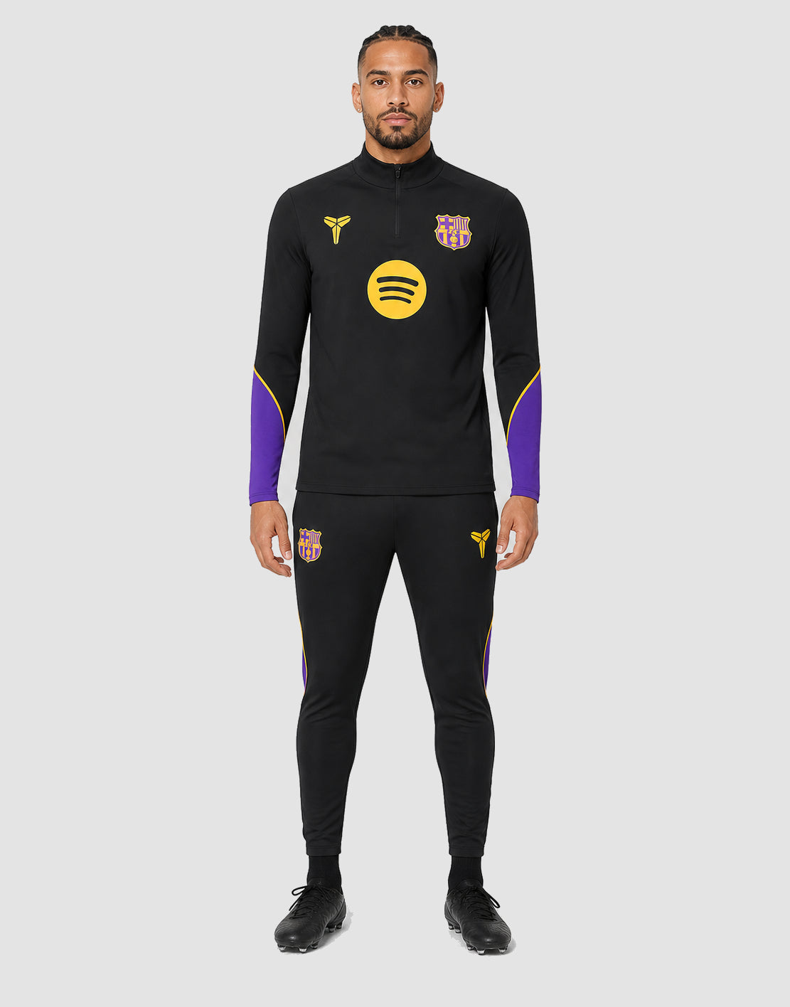 Barcelona Tracksuit 26/27 Black