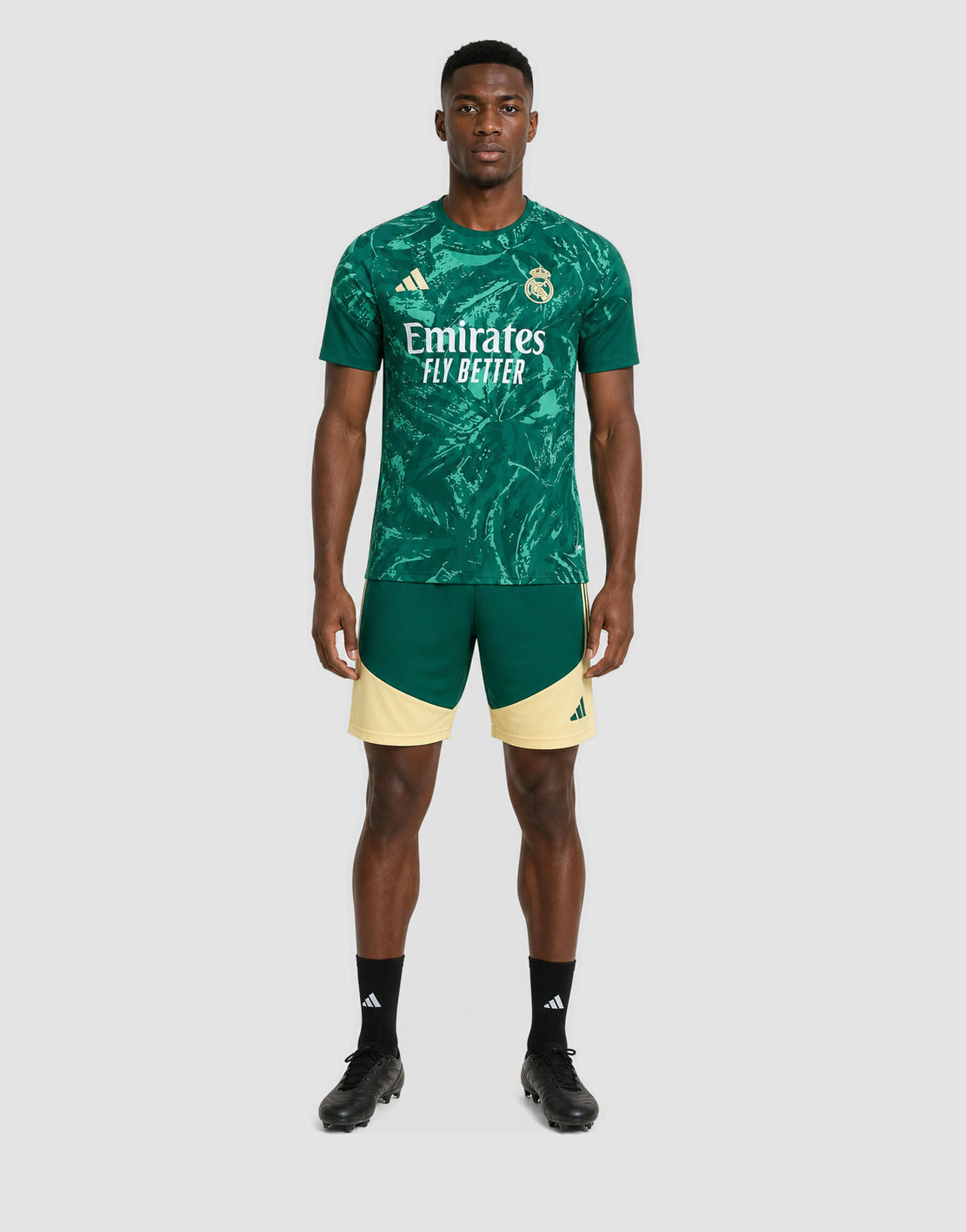 Real Madrid Trainingskit 26/27 Green Camouflage