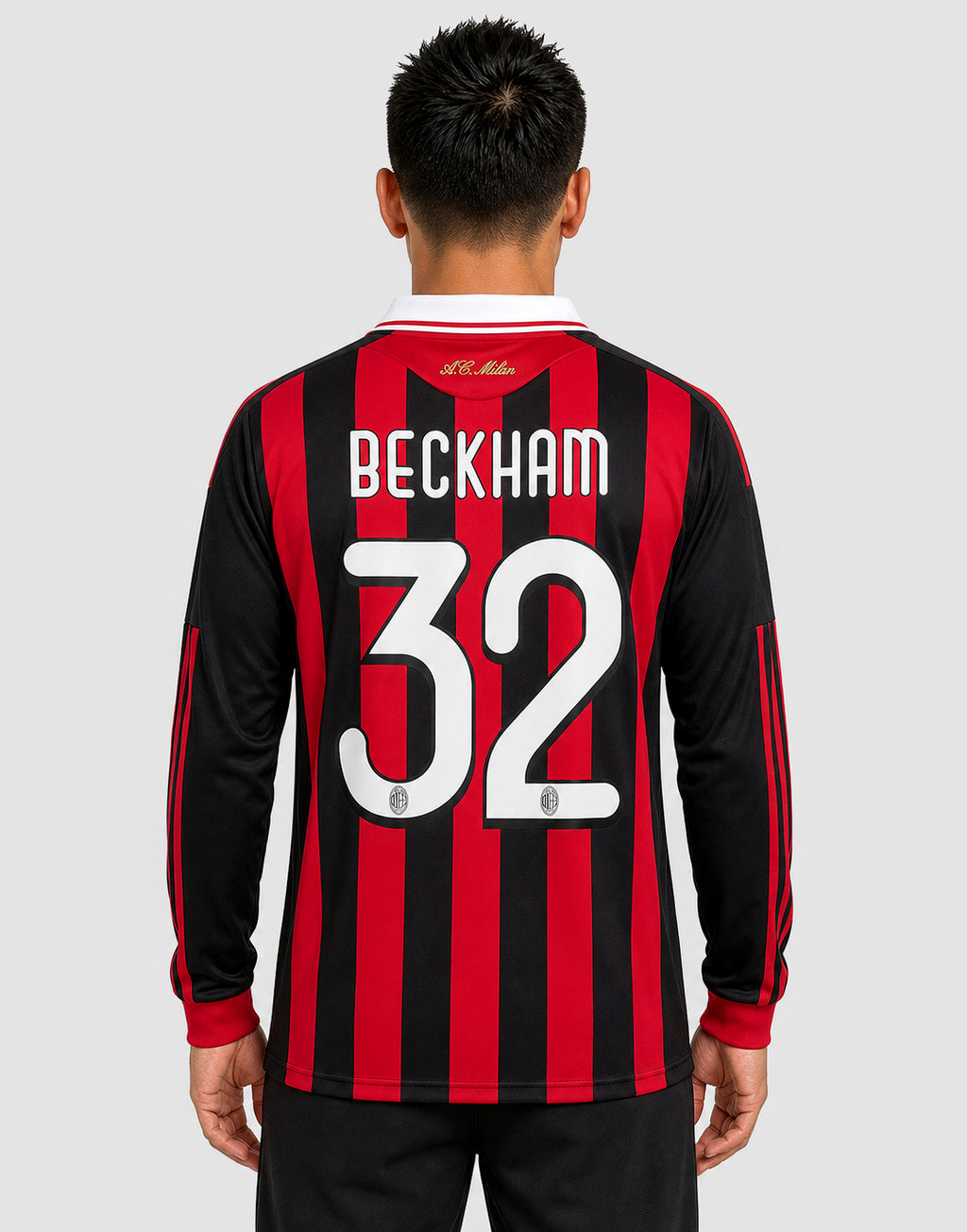Beckham AC Milan Retro 09/10 Home
