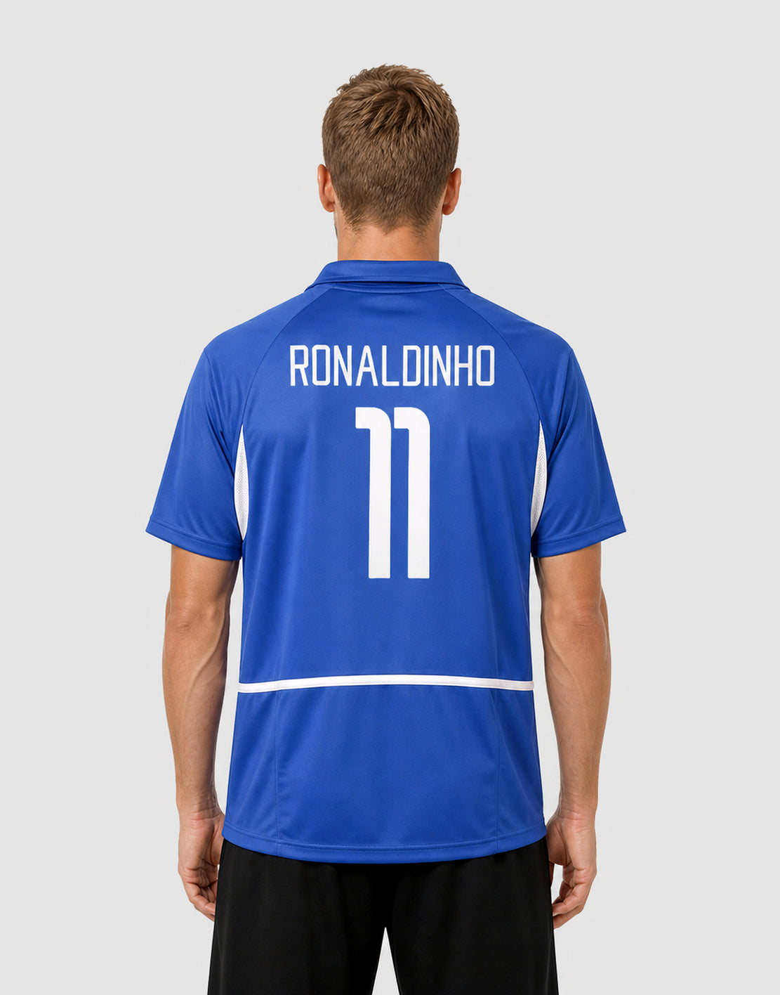 Ronaldinho Brazil Retro 2002 Away