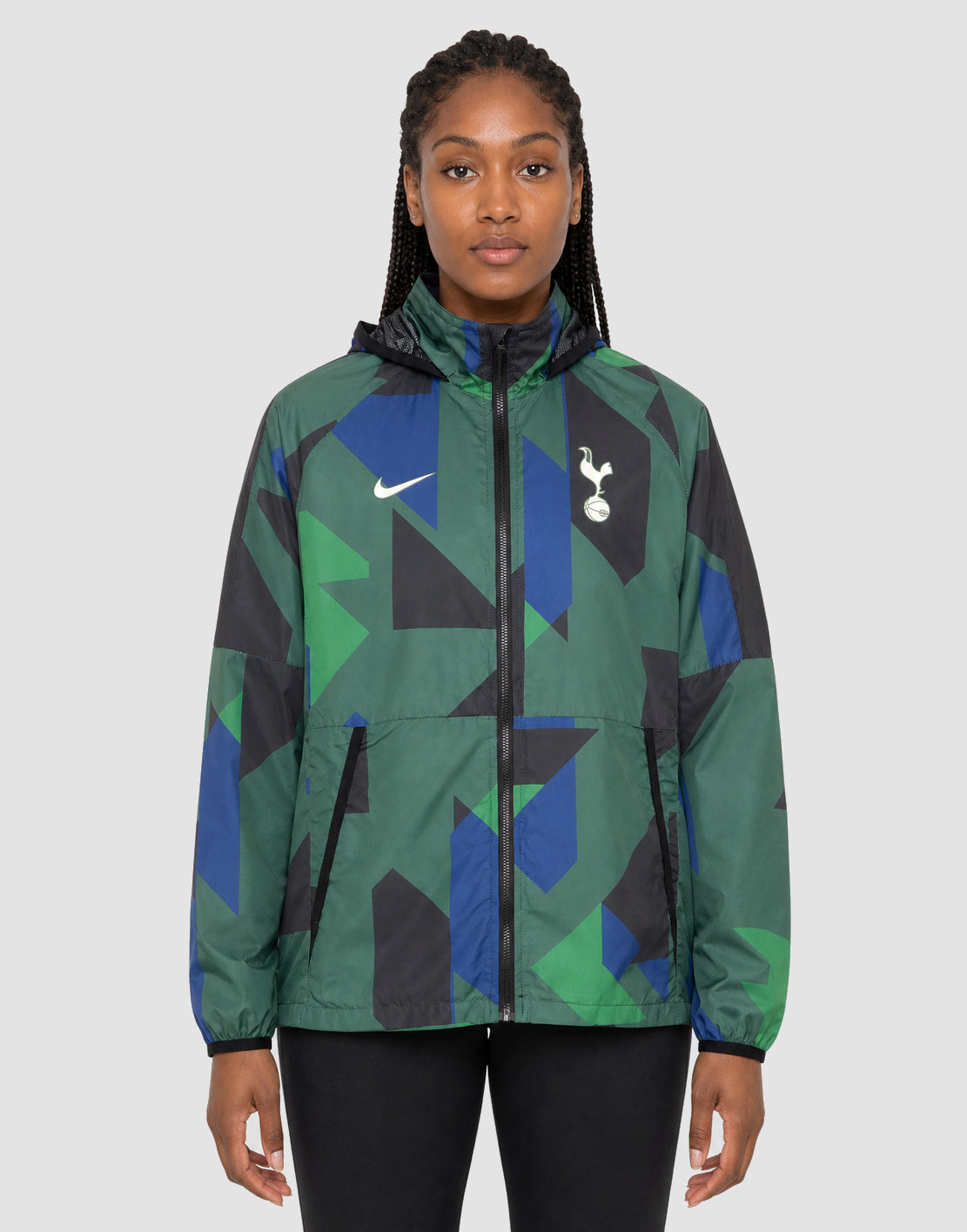 Spurs Windjacket 21-22 Green Blue