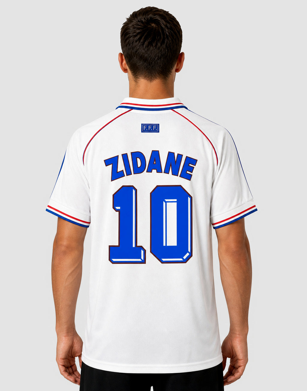 Zidane France Retro 1998 Away