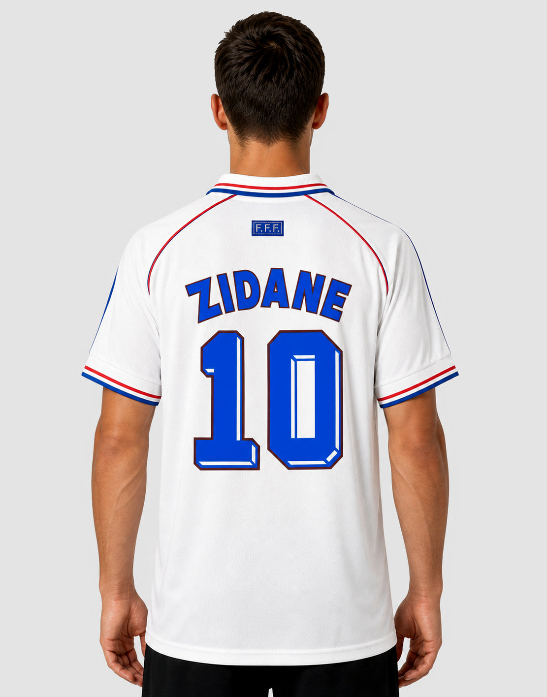 Zidane France Retro 1998 Away