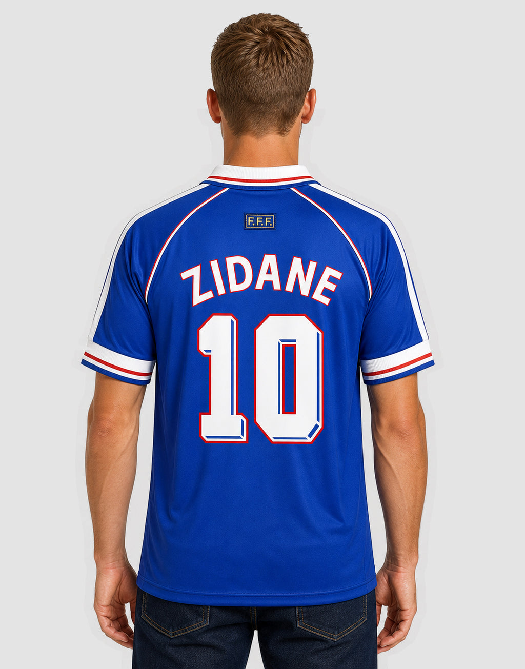 Zidane France Retro 1998 Home