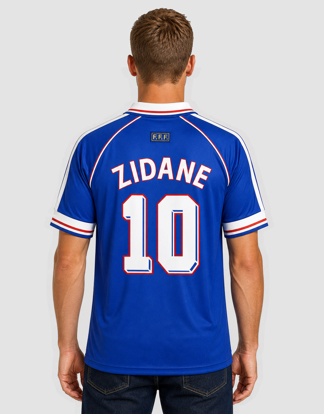 Zidane France Retro 1998 Home