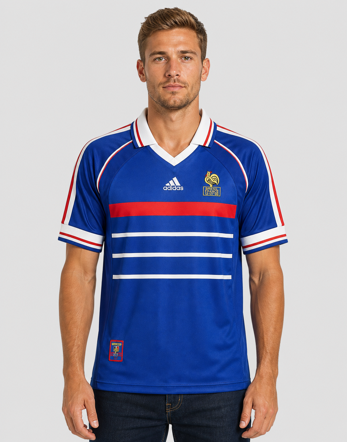 Zidane France Retro 1998 Home