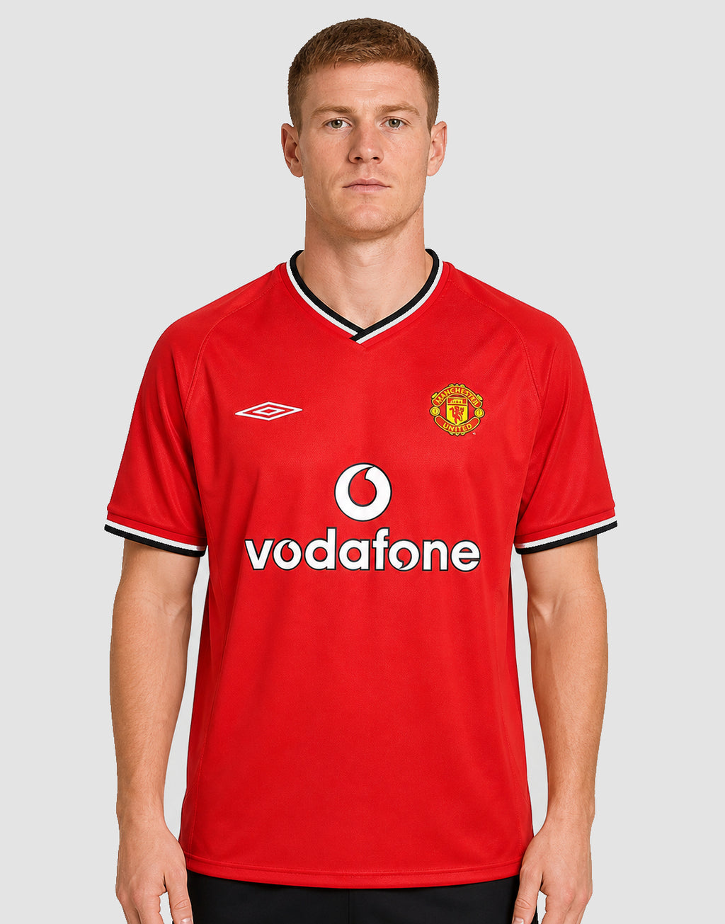Beckham Manchester United Retro 01/02 Home
